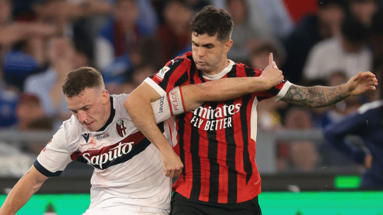 Pulisic, AC Milan fall to Bologna in Coppa Italia Last
