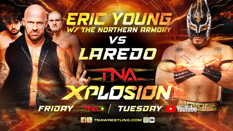 Eric Younger w/The Northern Armory Battles Laredo on Xplosion – TNA Wrestling