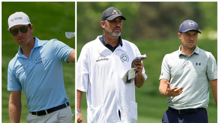 The Memorial Match first spherical leaderboard, scores, Ben Griffin interview, Jordan Spieth dummy spit at caddie