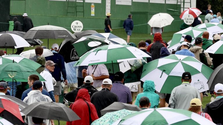 Inside Augusta Nationwide climate, rain, Warren Smith diary