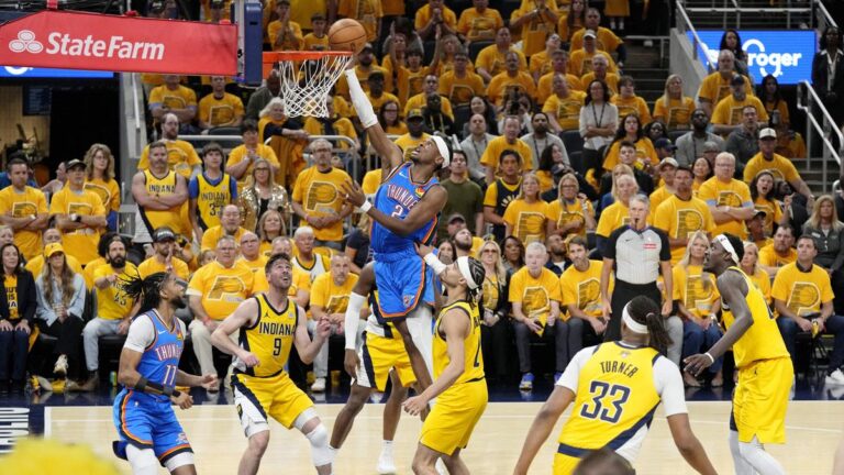 NBA Finals, Recreation 4: Thunder rallies to beat Pacers, ranges at 2-2