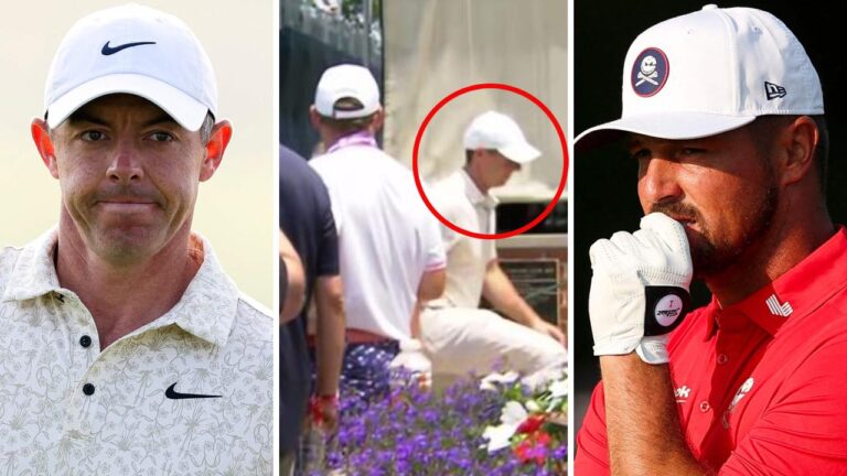 first spherical leaderboard, scores, speaking factors, Rory McIlroy refuses media, interviews, Oakmont brutal situations