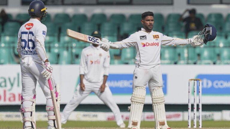 SL vs BAN, 2nd Take a look at: Nissanka century takes Sri Lanka to 290-2 after bowling out Bangladesh