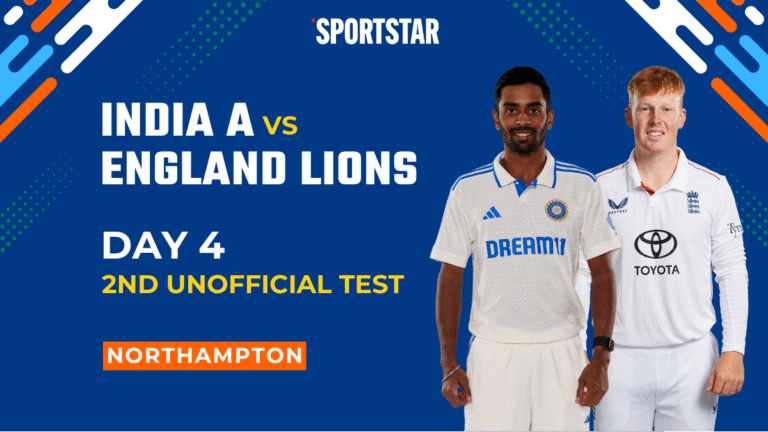 India A vs England Lions Dwell Rating, Day 4: IND A 268/7 at Lunch, leads by 289 runs; Hill will get Nitish Kumar Reddy, Shardul Thakur