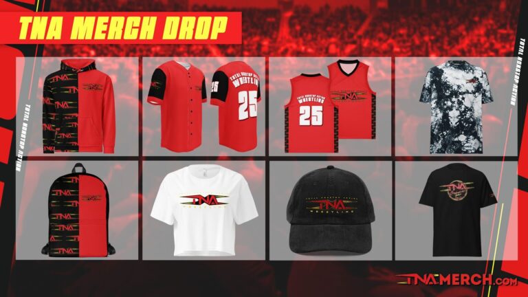 TNA Wrestling Delivers New, Trendy, Stylish Baseball Jersey, Basketball Jersey, Backpack & Extra In First-Ever TNA Merch Drop – TNA Wrestling