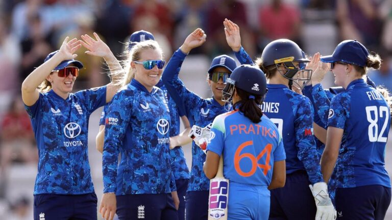 ENG-W vs IND-W, 2nd ODI: Ecclestone, Jones assist England beat India by eight wickets to stage sequence