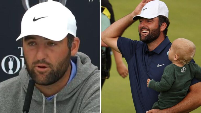 Scottie Scheffler wins after shock press convention reply, Tiger Woods comparisons, Rory McIlory, speaking factors
