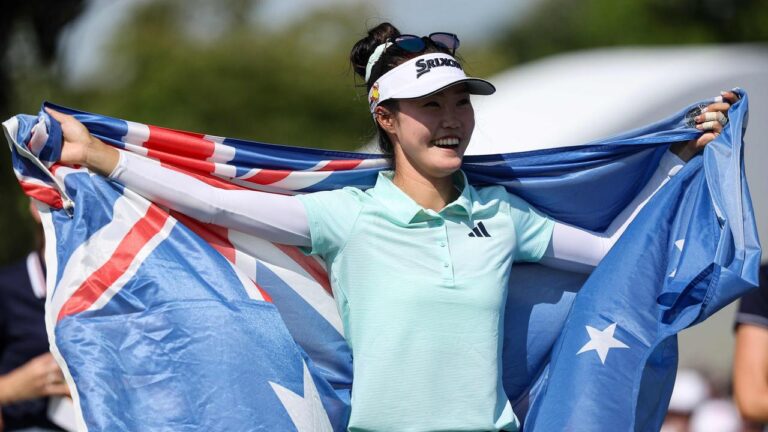 ultimate spherical leaderboard, scores, Grace Kim main victory, playoff win, press convention, interview, who’s Grace Kim?