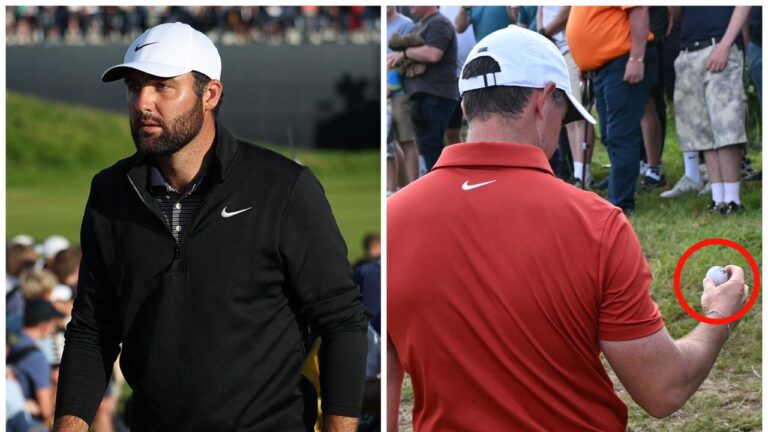 third spherical leaderboard, British Open scores, Scottie Scheffler chief, main document, bogey free spherical, Rory McIlroy surges, video, highlights, John Parry hole-in-one