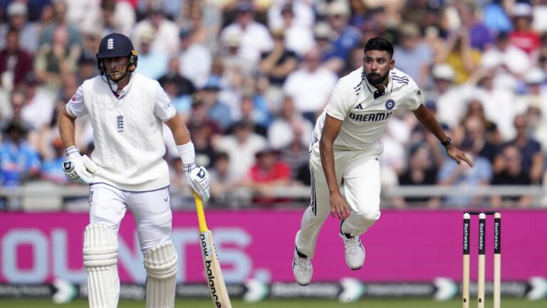 IND vs ENG, 4th Take a look at: Siraj goes off subject with suspected ankle harm