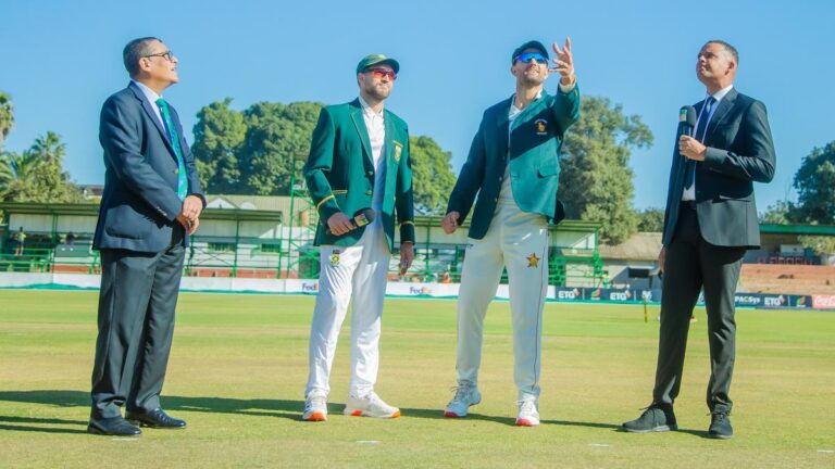 ZIM vs SA Reside Rating, 2nd Take a look at Day 1 Updates: Zimbabwe wins toss, opts to bowl in opposition to new-look South Africa