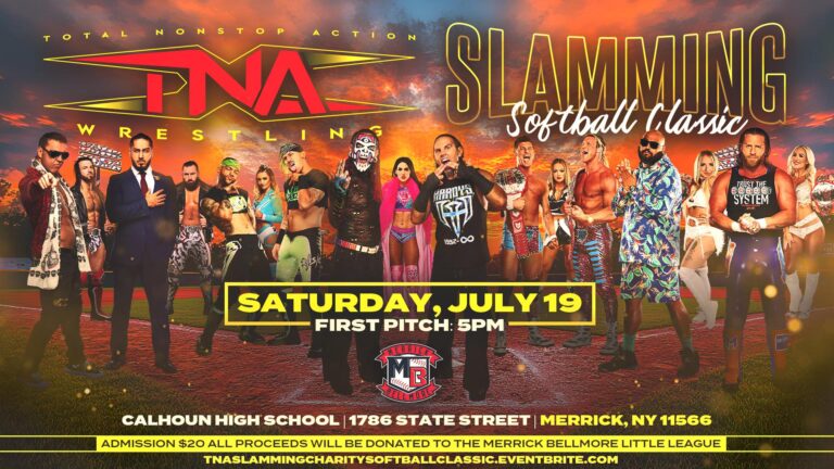 The Inaugural TNA SLAMMing Softball Basic Places TNA Wrestling Stars On The Subject For Charity Softball Recreation On Saturday, July 19 – TNA Wrestling