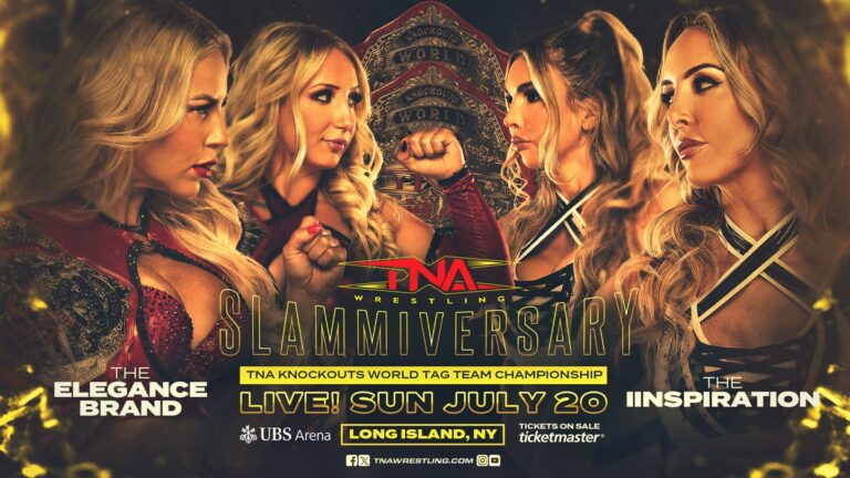 The IInspiration & The Magnificence Model Conflict for Knockouts Tag Gold at Slammiversary – TNA Wrestling