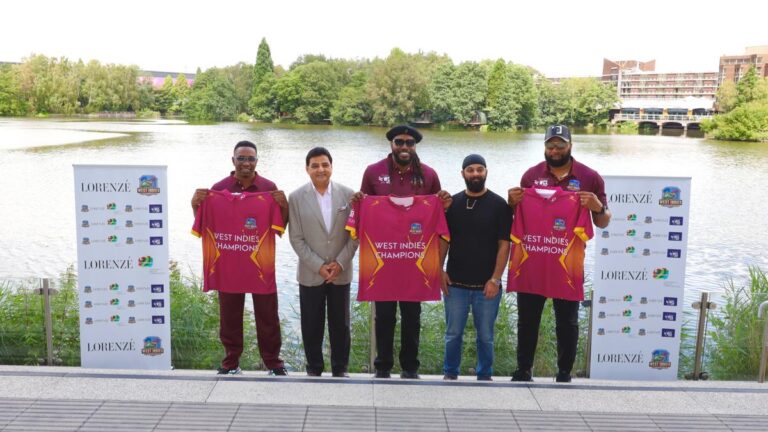 Costliest cricket jersey: Gayle, Pollard to put on gold-embellished package in World Championship of Legends