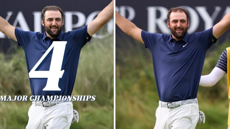 Scottie Scheffler photoshop edit by TaylorMade goes viral, hairline