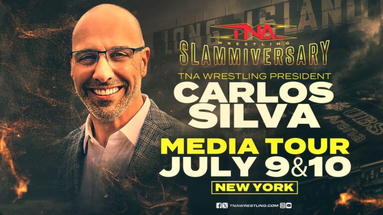 TNA Wrestling President Carlos Silva Visits New York on July 9-10 To Preview Slammiversary At UBS Area on July 20 – The Greatest Stay Occasion in Firm Historical past – TNA Wrestling