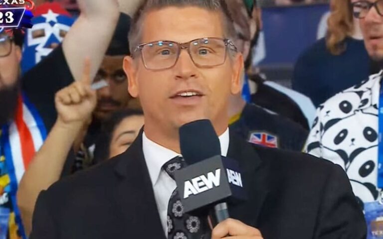 Josh Matthews Makes Shock Look at AEW All In: Texas Zero Hour