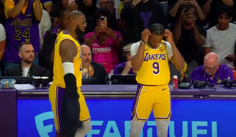Bronny James stays targeted as LeBron commits to Lakers