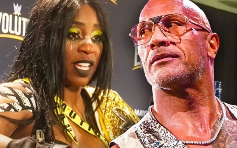 Naomi Jokes She Known as The Rock to Safe Girls’s Title Win at WWE Evolution 2