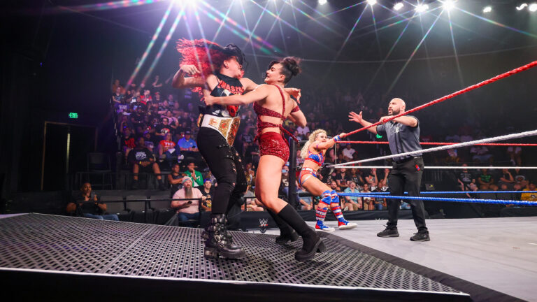 Masha Slamovich Evens the Odds for Blake Monroe & Jordynne Grace at WWE The Nice American Bash – TNA Wrestling
