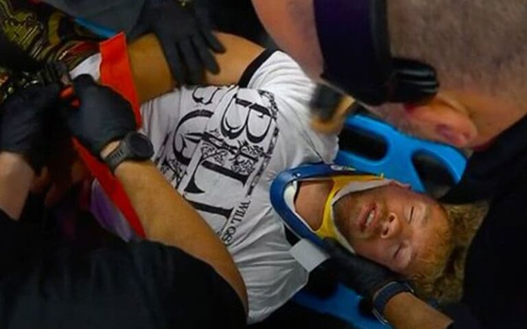 Will Ospreay Out of Motion Following AEW All In Angle