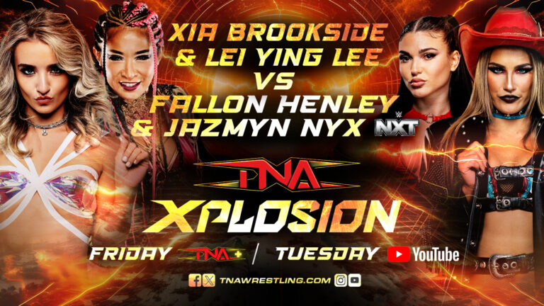 Deadly Affect’s Fallon Henley & Jazmyn Nyx Face Xia Brookside & Léi Yǐng Lee on Xplosion – TNA Wrestling