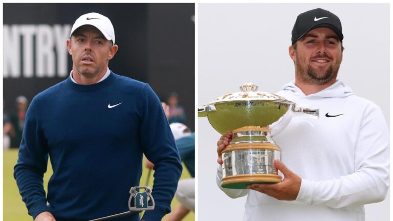 ultimate spherical leaderboard, scores, Chris Gotterup winner, world rating, Rory McIlroy greens are so shit, outburst