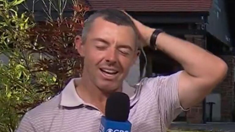 Rory McIlroy surges into lead in Open Championship assertion, haircut, leaderboard, scores, Adam Scott
