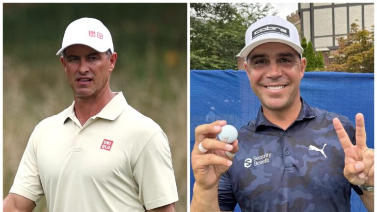 Wyndham Championship second spherical leaderboard, scores, Adam Scott FedEx Cup probabilities, Gary Woodland albatross
