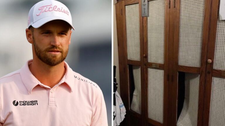 Wyndham Clark banned from Oakmont after destroying locker, particulars, information