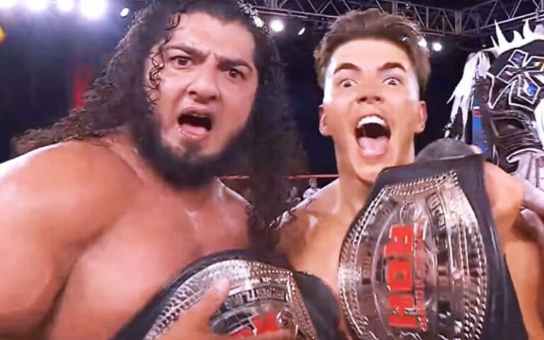Sammy Guevara Wins ROH Tag Gold With RUSH Earlier than Turning on Von Erichs