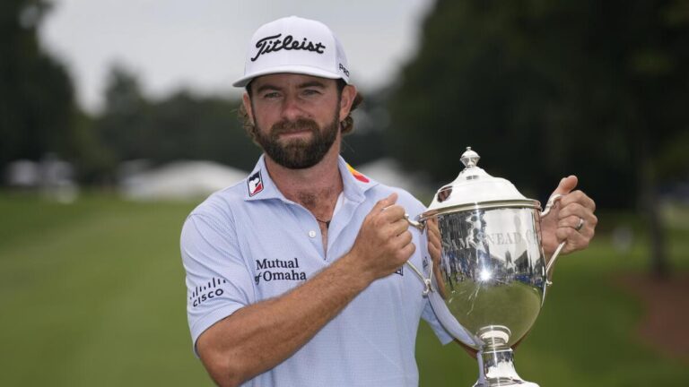 Cameron Younger wins first PGA Tour title by demolishing subject at Wyndham Championship