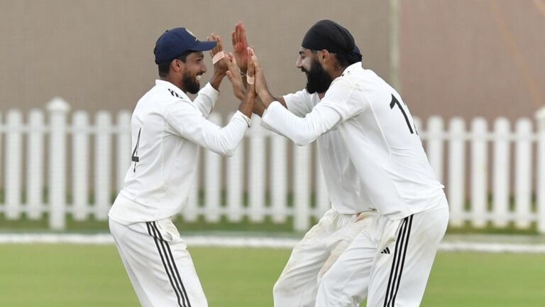 Duleep Trophy 2025 Reside Rating, Semifinals Day 4: Central Zone, South Zone safe first-innings leads