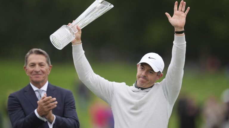 Rory McIlroy wins Irish Open play-off for first title since Masters