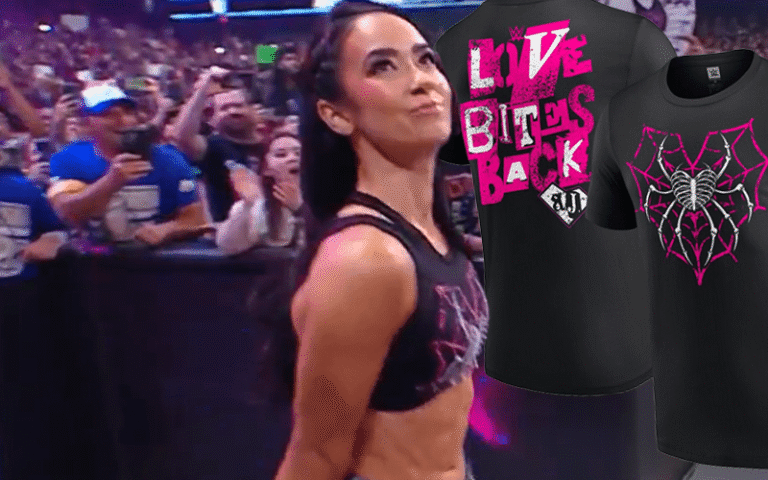 AJ Lee Merchandise Seems On WWE Store After SmackDown Return