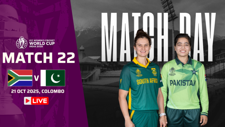 South Africa vs Pakistan Dwell Updates, Girls’s ODI World Cup 2025: Pak opts to discipline, clear skies in Colombo