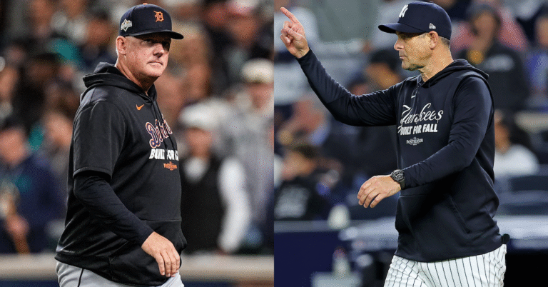 Postseason Managerial Report Playing cards: Aaron Boone and A.J. Hinch