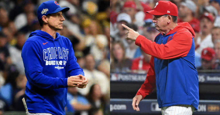 Postseason Managerial Report Playing cards: Craig Counsell and Rob Thomson