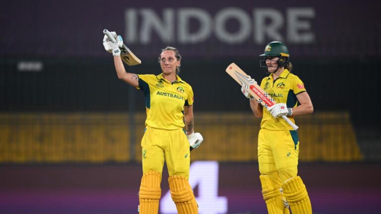 Girls’s ODI World Cup 2025: Sutherland’s all-round present, Gardner ton assist Australia keep unbeaten