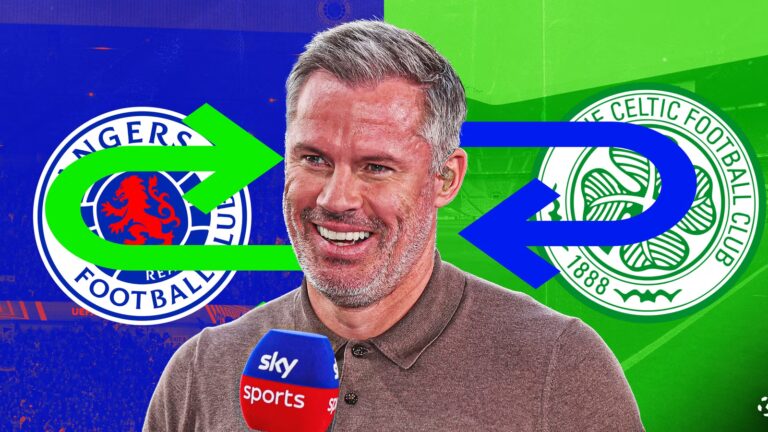 Jamie Carragher switches sides when requested to select Celtic or Rangers