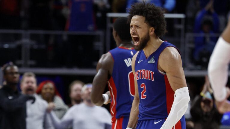 NBA roundup: Cade Cunningham shines as Detroit Pistons beats Washington Wizards in additional time