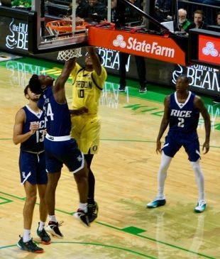 Bittle’s Large Second Half Propels Oregon to Slim Win Over Rice – Netscouts Basketball