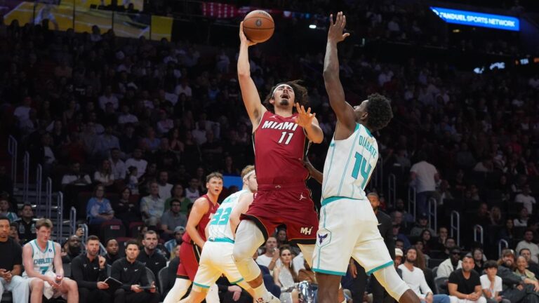 NBA Cup roundup: Miami Warmth hammers Charlotte Hornets after 53-point first quarter