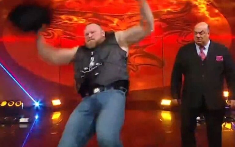 Brock Lesnar Takes Unintended Fall Throughout Botched Entrance On 11/24 WWE RAW