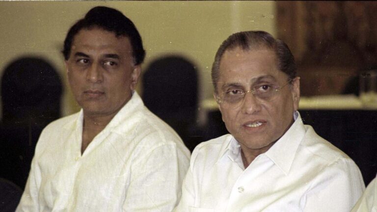 Sunil Gavaskar to ship Jagmohan Dalmiya Memorial Lecture