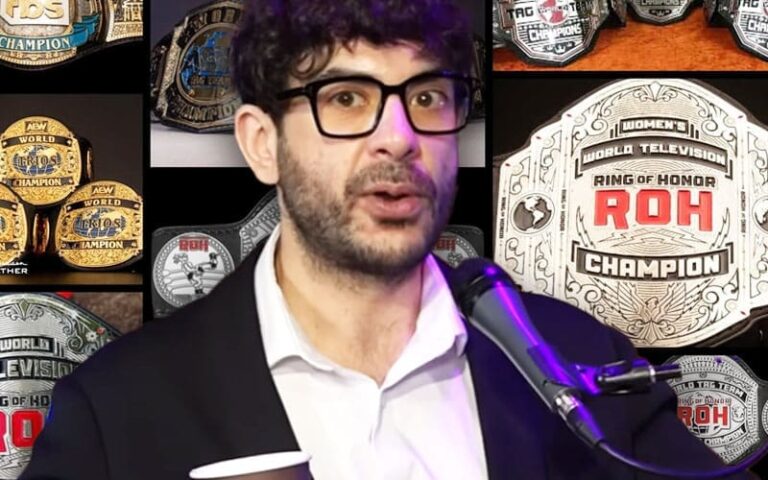 Tony Khan Explains Why AEW and ROH Have So Many Titles