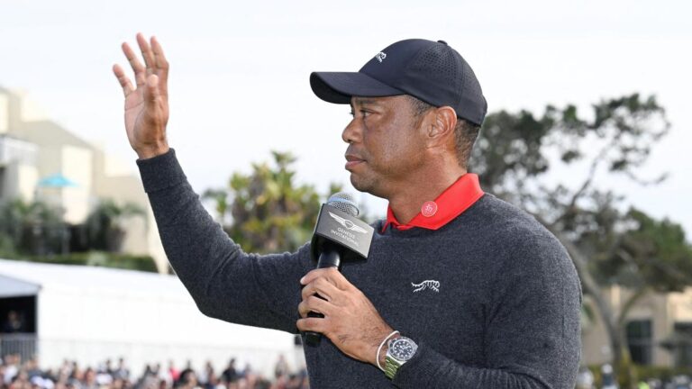 Woods says surgical procedure restoration going slower than anticipated, no timeline on return