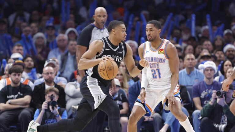 NBA Roundup: San Antonio Spurs smothers Oklahoma Metropolis Thunder for third time in 13 days