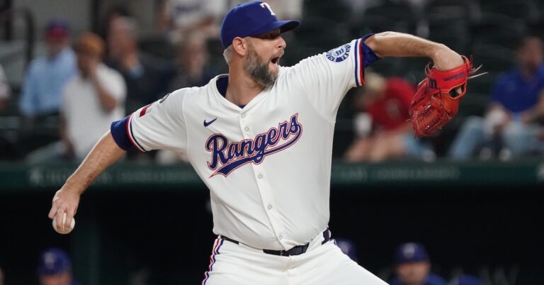 Chris Martin Runs It Again With the Rangers As soon as Extra