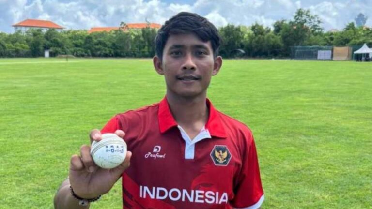 Indonesia’s Gede Priandana turns into first bowler take 5 wickets in an over in T20Is